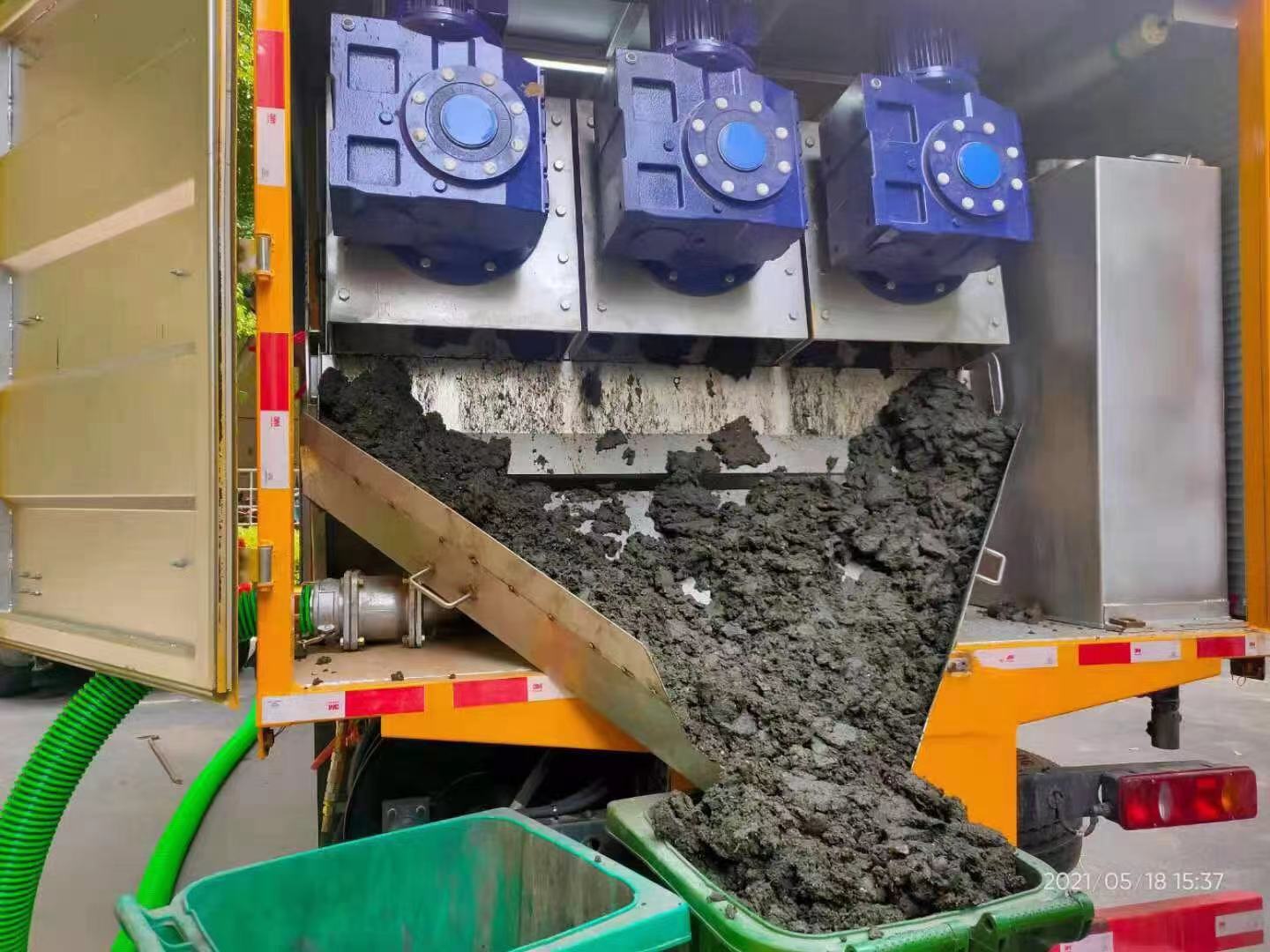 固安化粪池清掏城市维护站-泥浆净化干湿分离处理